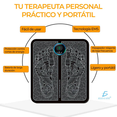 Masajeador Inteligente Recargable de Pies y Piernas