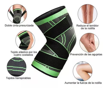 Rodillera de Compresión con Bandas ajustables