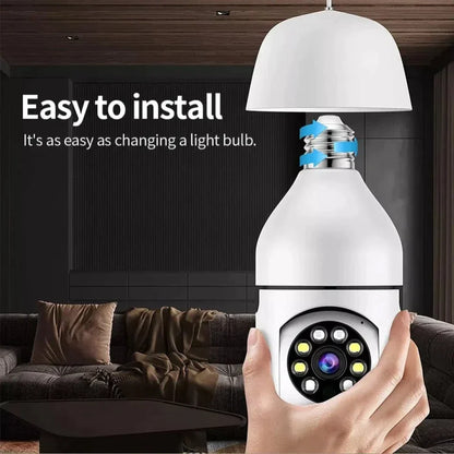 Camara de Seguridad Wifi Tipo Bombillo HD 1080P