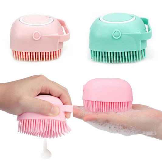 Cepillo Masajeador Corporal de Baño – Esponja de Silicón