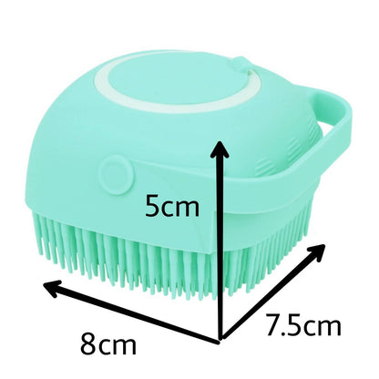 Cepillo Masajeador Corporal de Baño – Esponja de Silicón